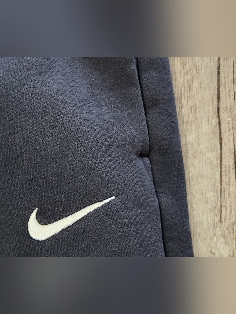 Nike Phoenix Fleece Sweatpants Women’s Large Wide Leg Black drawstring. - Picture 4 of 7